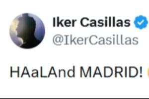 在线吃瓜！里克尔梅称将签哈兰德，卡西发文:HAaLAnd MADRID!